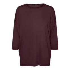 Dames-T-shirt Met Lange Mouwen Vero Moda Vmcarla