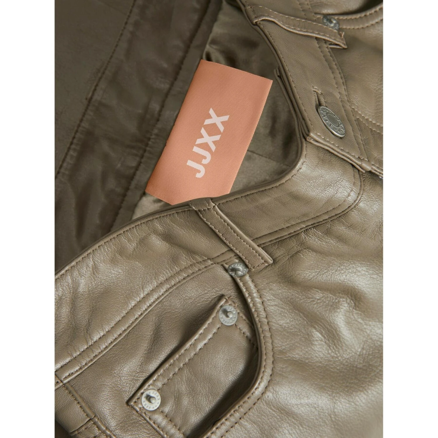 Leren Broek Met Rechte Pijpen Voor Dames JJXX Grace 10 Leren Broek Met Rechte Pijpen Voor Dames JJXX Grace - Afbeelding 8