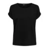 Dames-T-shirt Only Moster Manches Courtes Col Rond -Moss Kopenhagen-winkel 15106662 2861071 1