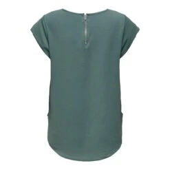 Dames-T-shirt Only Manches Courtes Vic Solid -Moss Kopenhagen-winkel 15142784 2907632 3