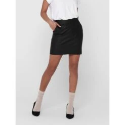 Damesrok Only Base Imitation Cuir -Moss Kopenhagen-winkel 15164809 2892801 2