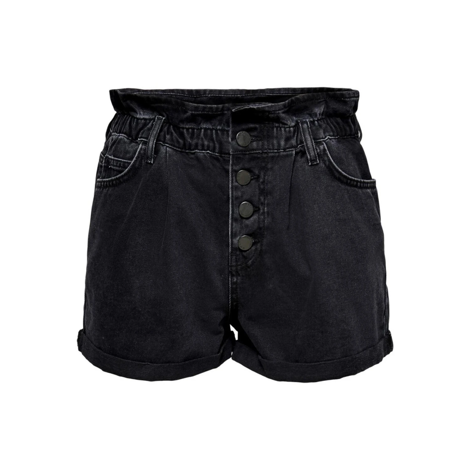 Denim Shorts Voor Dames Only Cuba Life Paperbag 3 Denim Shorts Voor Dames Only Cuba Life Paperbag