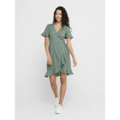 Dames Jurk Only Olivia Wrap -Moss Kopenhagen-winkel 15206407 3383956 5