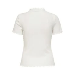 Dames-T-shirt Only Manches Courtes Emma Col Montant -Moss Kopenhagen-winkel 15224967 3601311 3