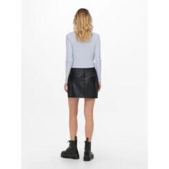 Dames-T-shirt Met Lange Mouwen Only Onlemma Tie -Moss Kopenhagen-winkel 15241065 3823894 2