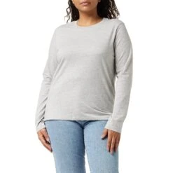 Dames-T-shirt Met Lange Mouwen Pieces Ria