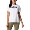 Dames-T-shirt Columbia Sun Trek Graphic Ii -Moss Kopenhagen-winkel 1998133 101 1