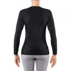 T-shirt Falke Lange Mouwen Dames Maximum Warm -Moss Kopenhagen-winkel 33041 3000 rearview
