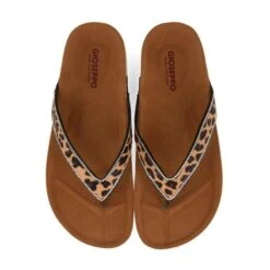 Dames Slippers Gioseppo Flager -Moss Kopenhagen-winkel 59627 p leopardo 4