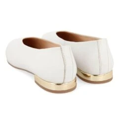 Damesballerina's Gioseppo Maia -Moss Kopenhagen-winkel 59857 p blanco 3