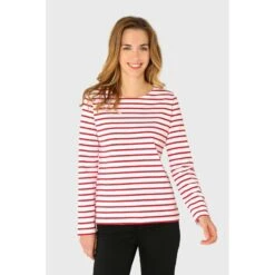 Vrouwen-T-shirt Marine Armor-Lux Plozévet 7 Vrouwen-T-shirt Marine Armor-Lux Plozévet -Moss Kopenhagen-winkel 75891 320 1