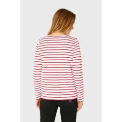 Vrouwen-T-shirt Marine Armor-Lux Plozévet 8 Vrouwen-T-shirt Marine Armor-Lux Plozévet -Moss Kopenhagen-winkel 75891 320 3