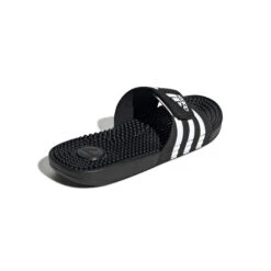 Slippers Adidas Adissage -Moss Kopenhagen-winkel adidas f35580 7 footwear photography back lateral top view white new0201