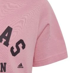 Grafisch T-shirt Voor Kinderen Adidas 12 Grafisch T-shirt Voor Kinderen Adidas -Moss Kopenhagen-winkel adidas hl1618 5 apparel photography detail view 2 white