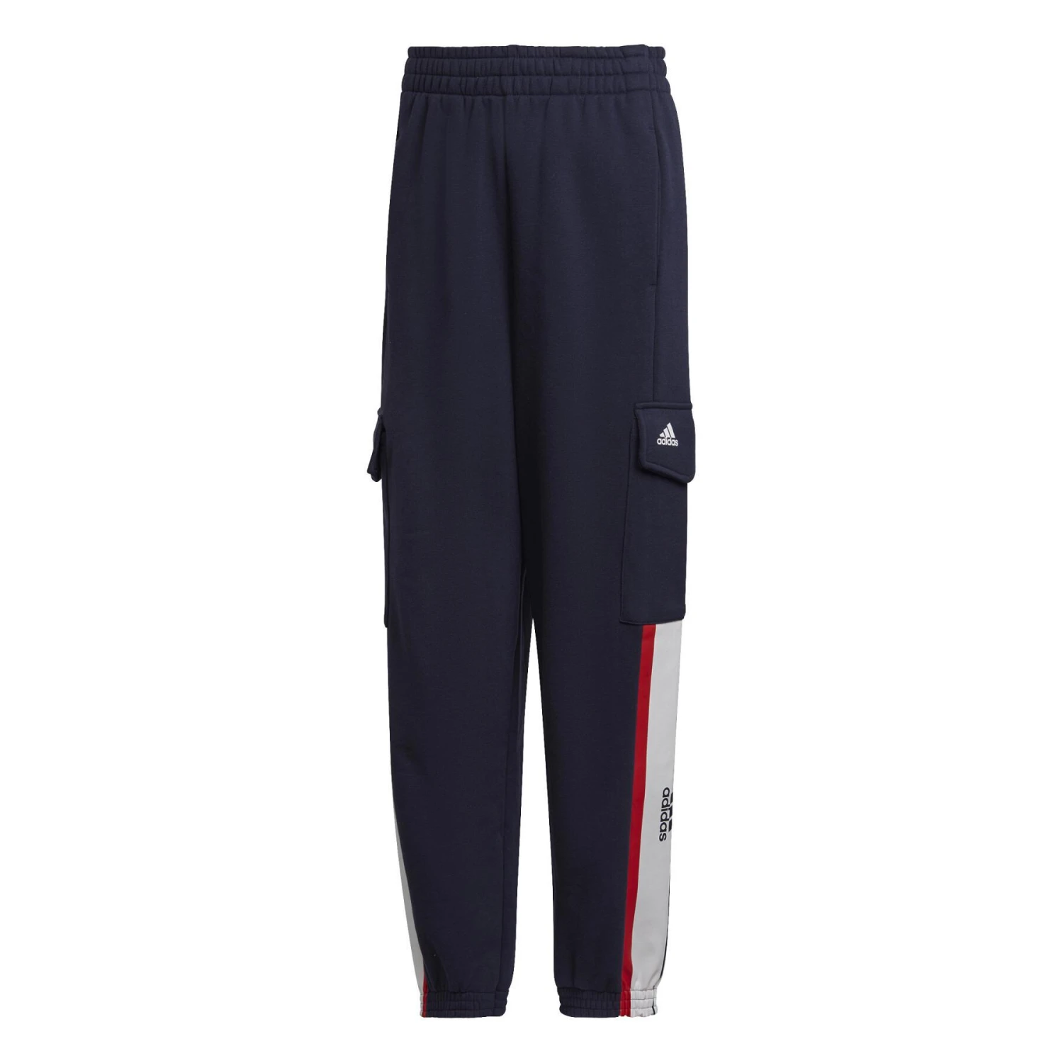 Damesbroek Met Krijtstreep Fleece Cargo Adidas Essentials 3 Damesbroek Met Krijtstreep Fleece Cargo Adidas Essentials