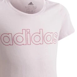 Meisjes-T-shirt Adidas Essentials -Moss Kopenhagen-winkel adidas hm8738 4 apparel photography detail view 1 white