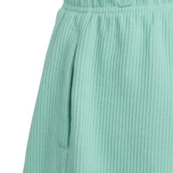 Ruimvallende Wafelbroek Voor Meisjes Adidas Lounge -Moss Kopenhagen-winkel adidas hr5843 5 apparel photography detail view 2 white