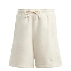 Damesshort Adidas ALL SZN Fleece -Moss Kopenhagen-winkel adidas ic6454 1 apparel photography front view white