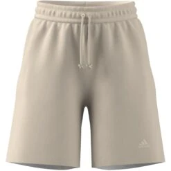 Damesshort Adidas ALL SZN Fleece -Moss Kopenhagen-winkel adidas ic6454 8 apparel zip turntable 3d 1 white