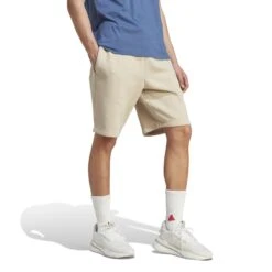Fleece Shorts Adidas All Szn -Moss Kopenhagen-winkel adidas ij6880 5 apparel on model walking view white