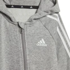 Fleece Pak Voor Baby's Adidas Essentials 3-Stripes 9 Fleece Pak Voor Baby's Adidas Essentials 3-Stripes -Moss Kopenhagen-winkel adidas ij8111 4 apparel photography detail view 2 white