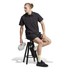 Shorts Adidas Z.N.E. Premium -Moss Kopenhagen-winkel adidas in5096 5 apparel on model walking view white