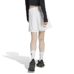 Damesshort Adidas Z.N.E. Woven 11 Damesshort Adidas Z.N.E. Woven -Moss Kopenhagen-winkel adidas in9481 4 apparel on model back view white