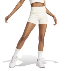 Dames Short Met Hoge Taille Adidas Lounge Rib Bike