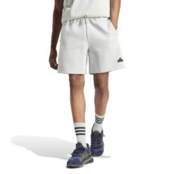 Korte Adidas Z.N.E. Premium -Moss Kopenhagen-winkel adidas iq3678 3 apparel on model standard view white