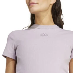 T-shirt Voor Dames Adidas Maternity -Moss Kopenhagen-winkel adidas ir8797 7 apparel on model detail view 1 white