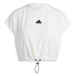 T-shirt Met Elastisch Koord Voor Dames Adidas City Escape