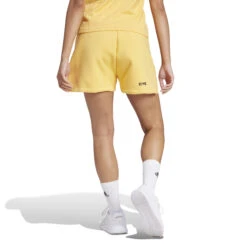 Damesshort Adidas Z.N.E. 11 Damesshort Adidas Z.N.E. -Moss Kopenhagen-winkel adidas is3927 4 apparel on model back view white