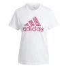 Dames-T-shirt Adidas Animal Print Graphic -Moss Kopenhagen-winkel adidas iv9378 1 apparel photography front view white