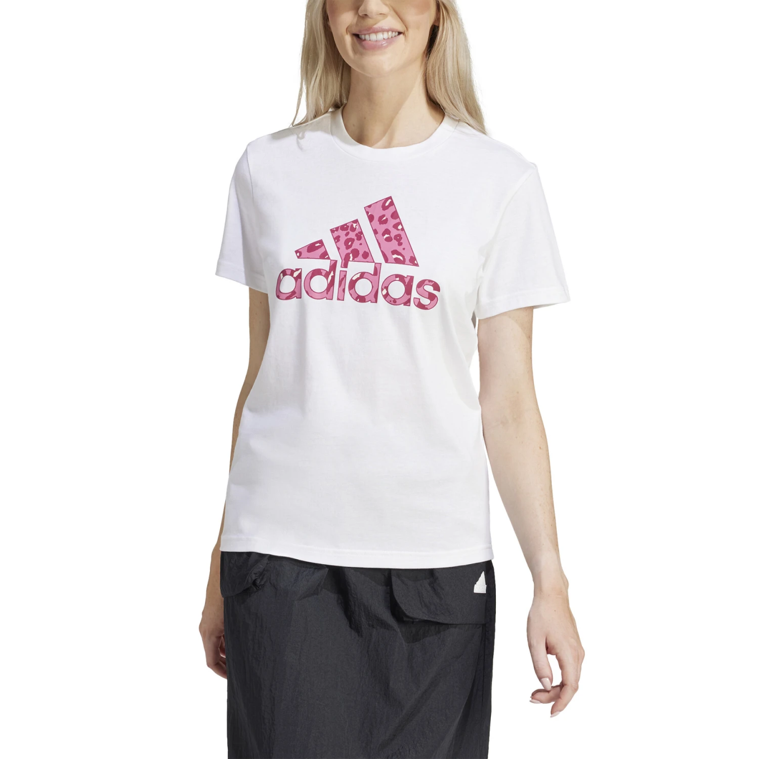 Dames-T-shirt Adidas Animal Print Graphic 6 Dames-T-shirt Adidas Animal Print Graphic - Afbeelding 4