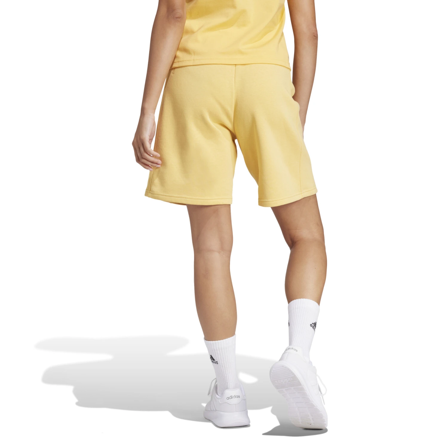 Fleeceshorts Voor Dames Adidas ALL SZN 6 Fleeceshorts Voor Dames Adidas ALL SZN - Afbeelding 4