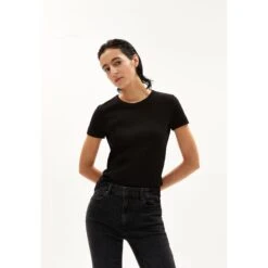 Dames-T-shirt ARMEDANGELS Kardaa 9 Dames-T-shirt ARMEDANGELS Kardaa -Moss Kopenhagen-winkel armedangels 30004660 105 5