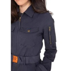 Dames Jumpsuit Bombers All Over 7 Dames Jumpsuit Bombers All Over -Moss Kopenhagen-winkel bombers original allover2navy 2