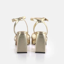 Damessandalen Buffalo Cherry Glam - Vegan Nappa -Moss Kopenhagen-winkel buffalo 1291449 5