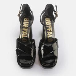 Damessandalen Buffalo May Cross - Vegan Patent 11 Damessandalen Buffalo May Cross - Vegan Patent -Moss Kopenhagen-winkel buffalo 1291454 2