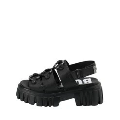 Dames Plateausandalen Buffalo Lion Pierce