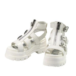 Damessandalen Buffalo GLP ZIP -Moss Kopenhagen-winkel buffalo 1602080 p4