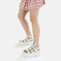 Damessandalen Buffalo GLP ZIP -Moss Kopenhagen-winkel buffalo 1602080 p9