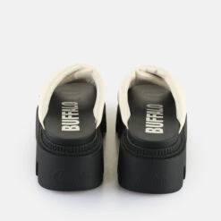 Damessandalen Buffalo Flora Cross Quilt - Vegan Nappa -Moss Kopenhagen-winkel buffalo 1602225 5