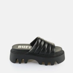 Damessandalen Buffalo Flora Mule Quilt - Vegan Nappa -Moss Kopenhagen-winkel buffalo 1602226 4