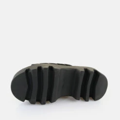 Damessandalen Buffalo Flora Mule Quilt - Vegan Nappa -Moss Kopenhagen-winkel buffalo 1602226 5