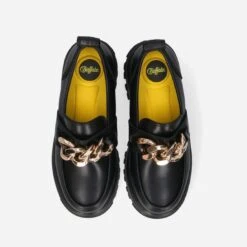 Damesschoenen Buffalo Aspha Loafer Chain -Moss Kopenhagen-winkel buffalo 1622093 5 nw