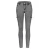 Cargo Jeans Met Hoge Taille En Vervaagd Effect Voor Dames Cloud5ive -Moss Kopenhagen-winkel cloud5ive m10cl5 00111 0