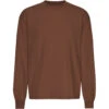 T-shirt Met Oversized Lange Mouwen Colorful Standard Organic Cinnamon Brown -Moss Kopenhagen-winkel colorful standard cs1003 cinnamonbrown