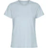 Dames-T-shirt Colorful Standard Light Organic Powder Blue -Moss Kopenhagen-winkel colorful standard cs2051 powderblue