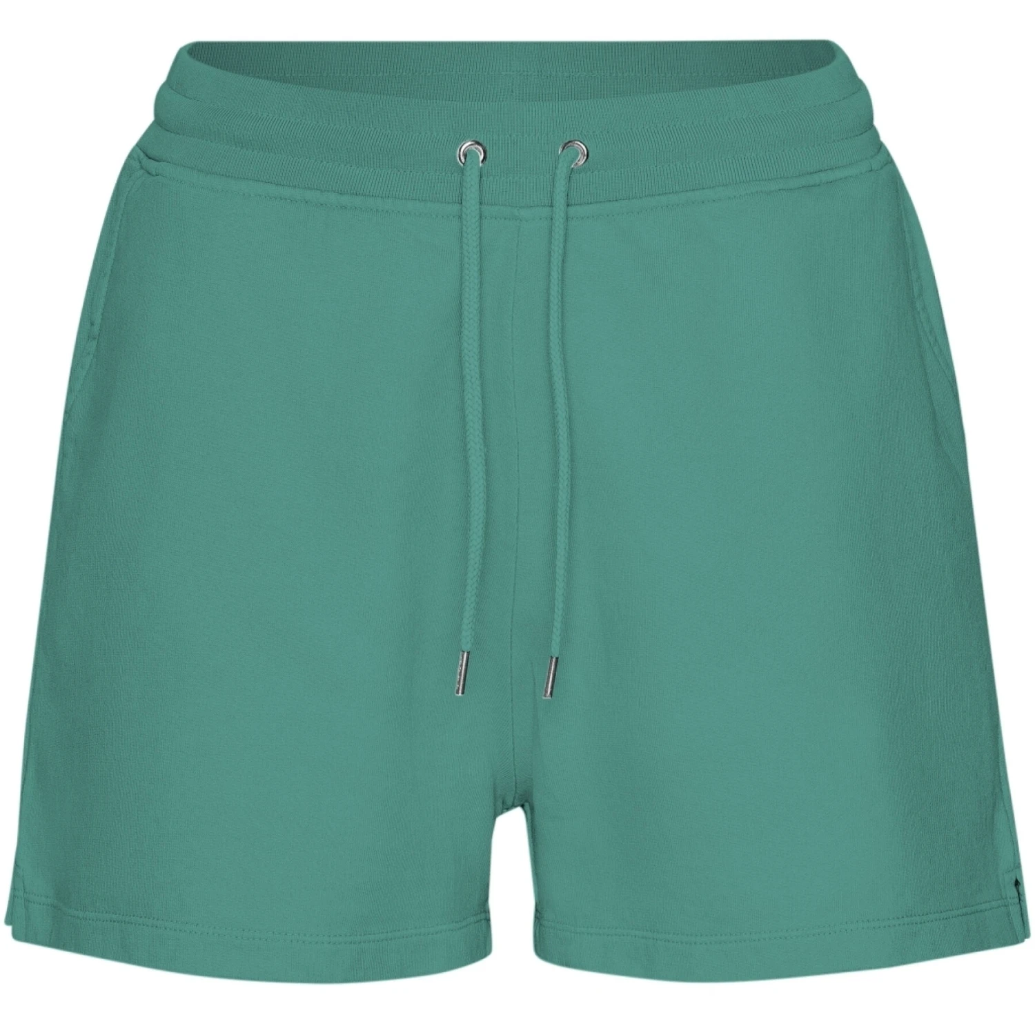 Damesshort Colorful Standard Organic Pine Green 3 Damesshort Colorful Standard Organic Pine Green